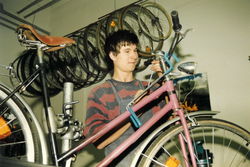 Die Fahrradwerkstatt in der Ringstraße 1992.