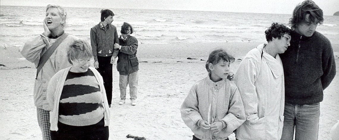 1989 an der Ostsee.