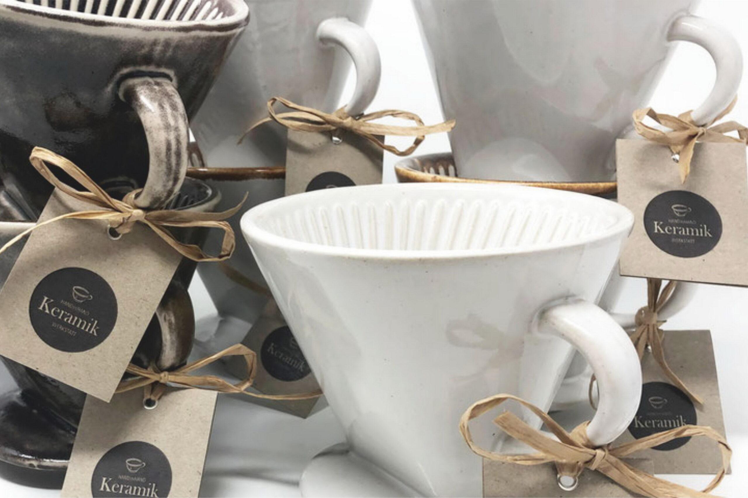 Keramik-Kaffeefilter.