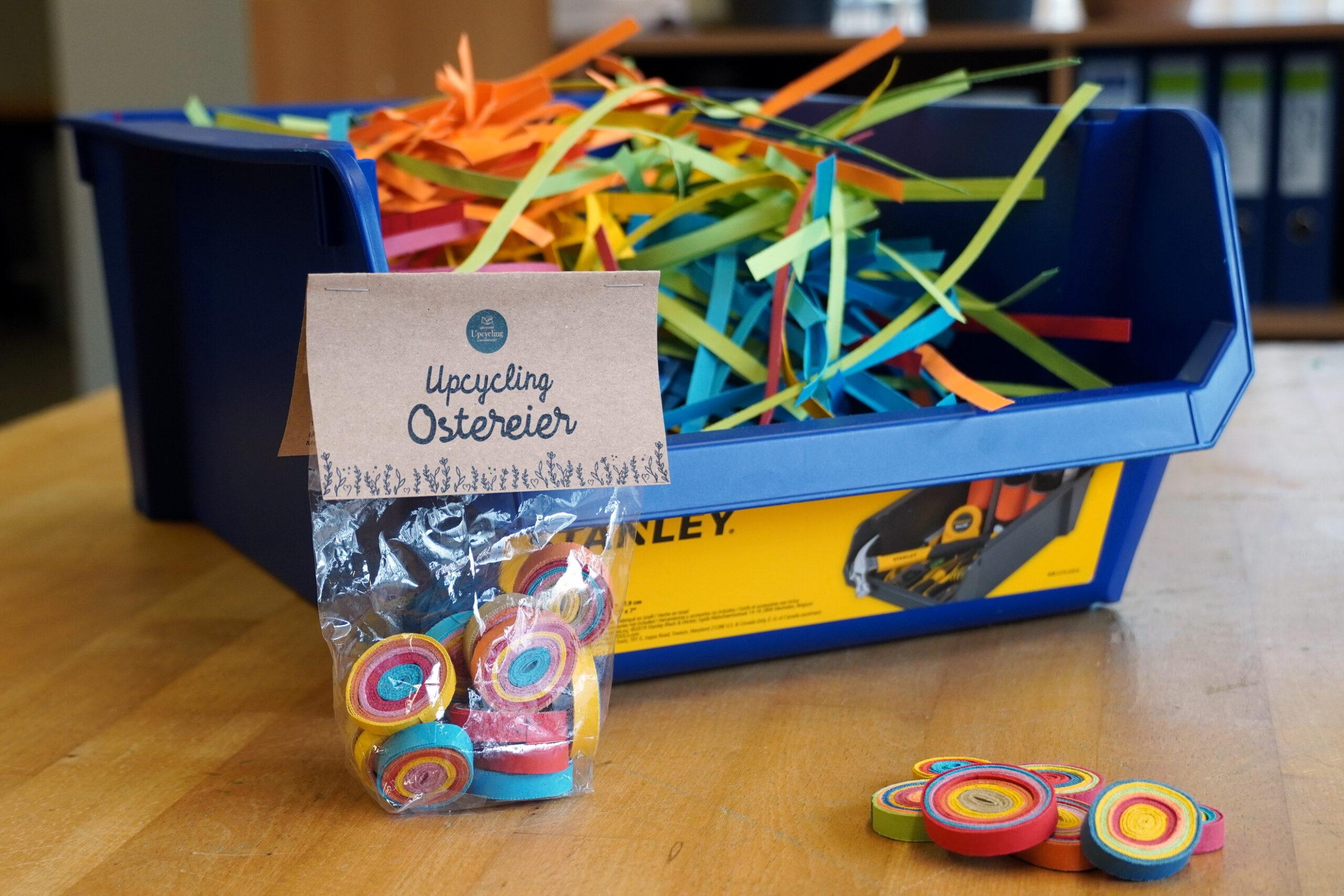 Upcycling-Ostereier.