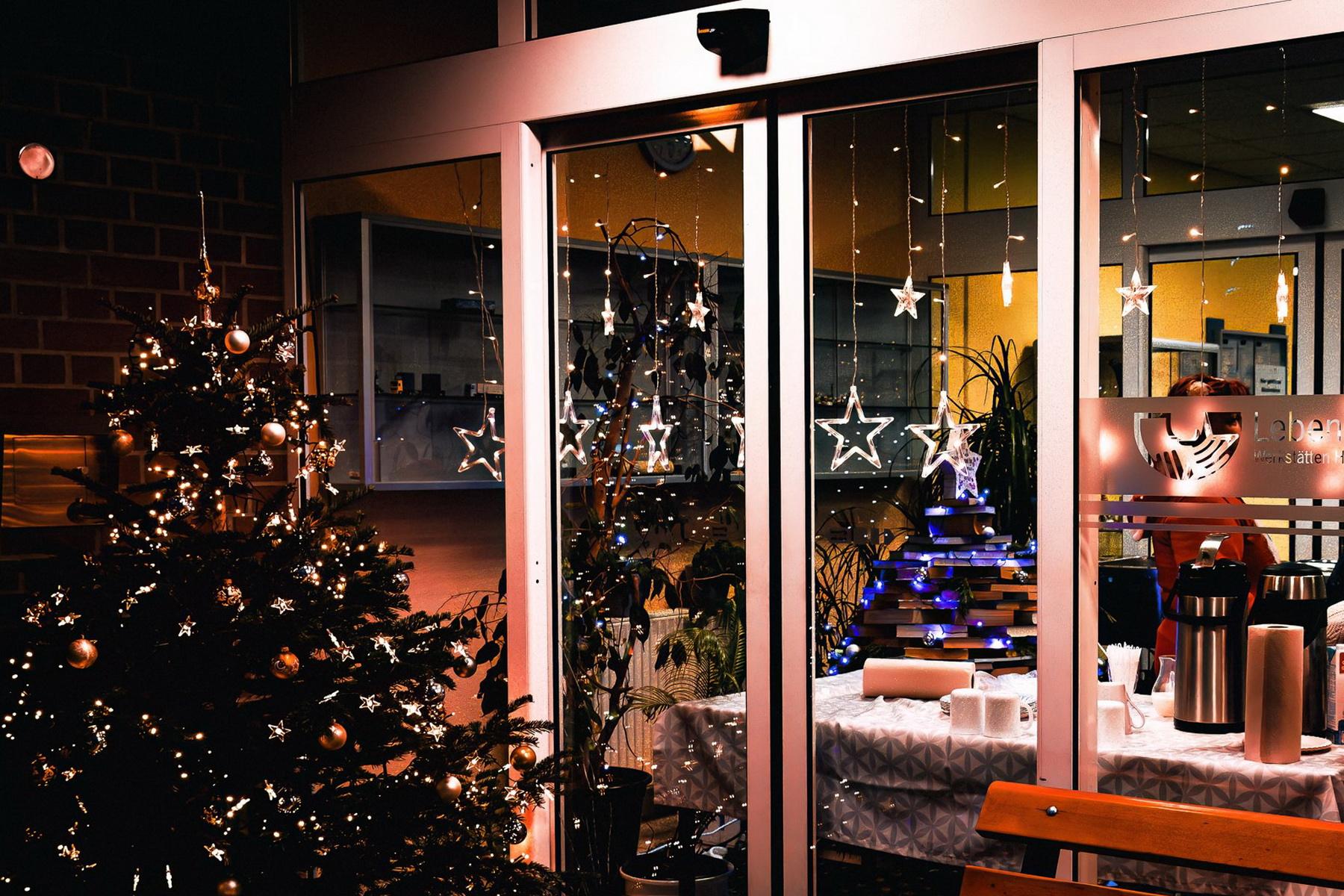 Bücherbörse im Sozialkaufhaus Guben.